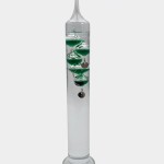 Galilei-Thermometer 28cm grün