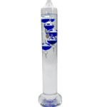 Galilei-Thermometer 34cm blau