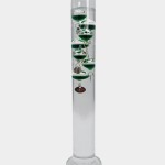 Galilei-Thermometer 42cm grün